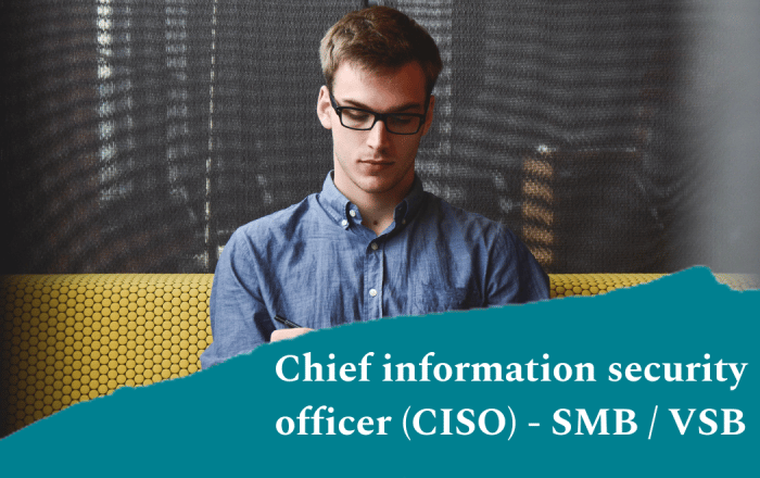 Chief information security officer (CISO) - SMB / VSB