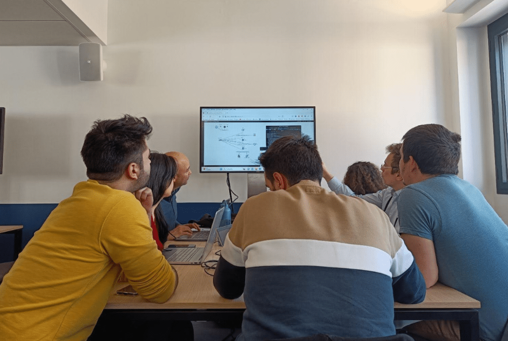 Etudiants en cybersécurité