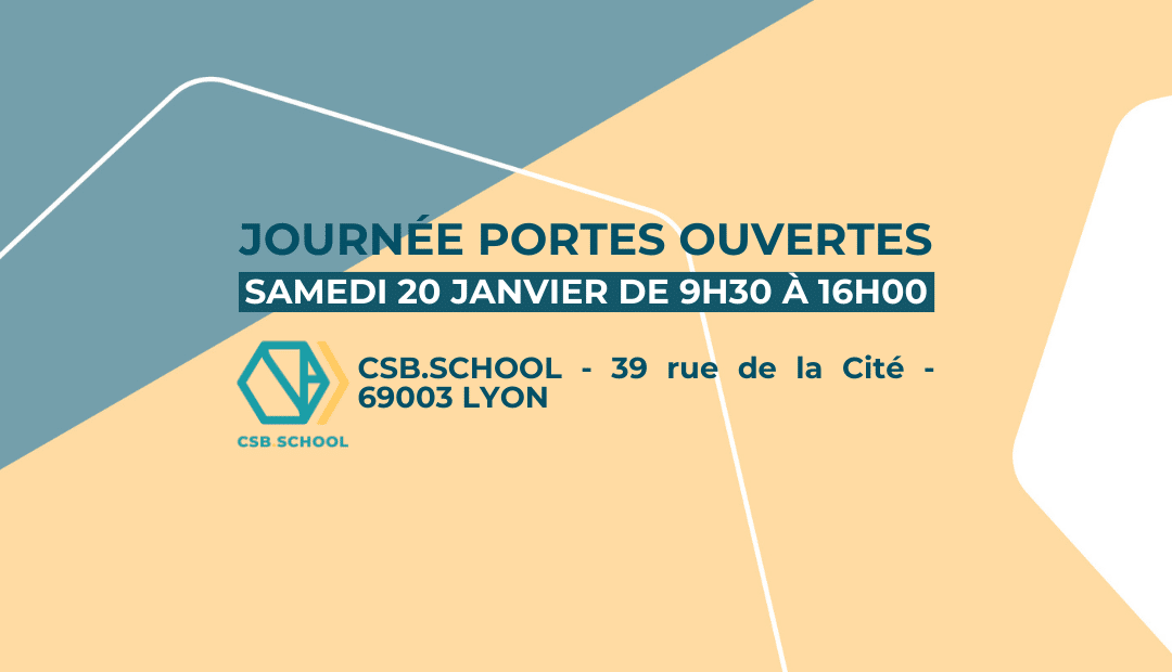 Journée Portes Ouvertes CSB.SCHOOL