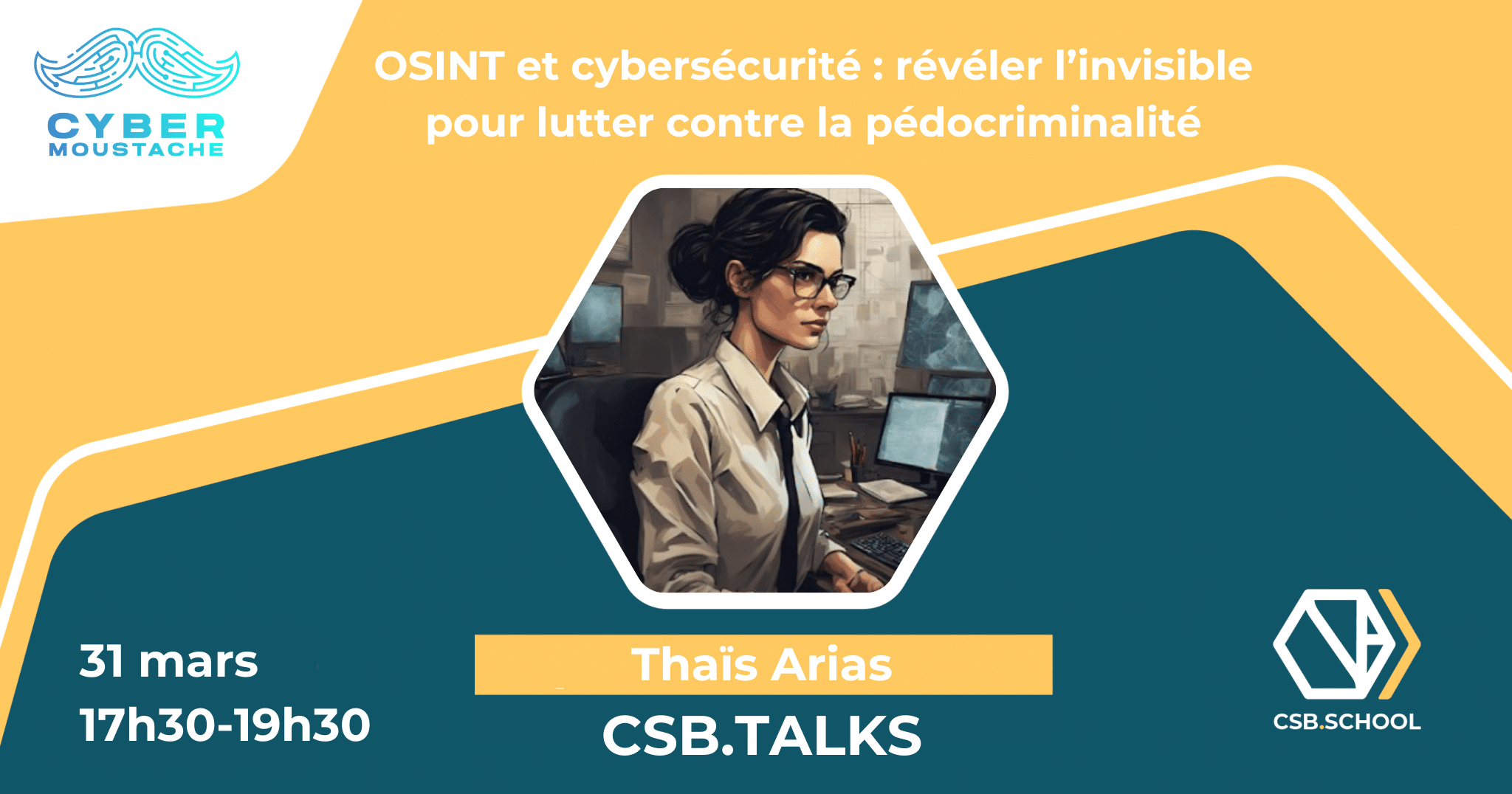 Affiche CSB.TALKS