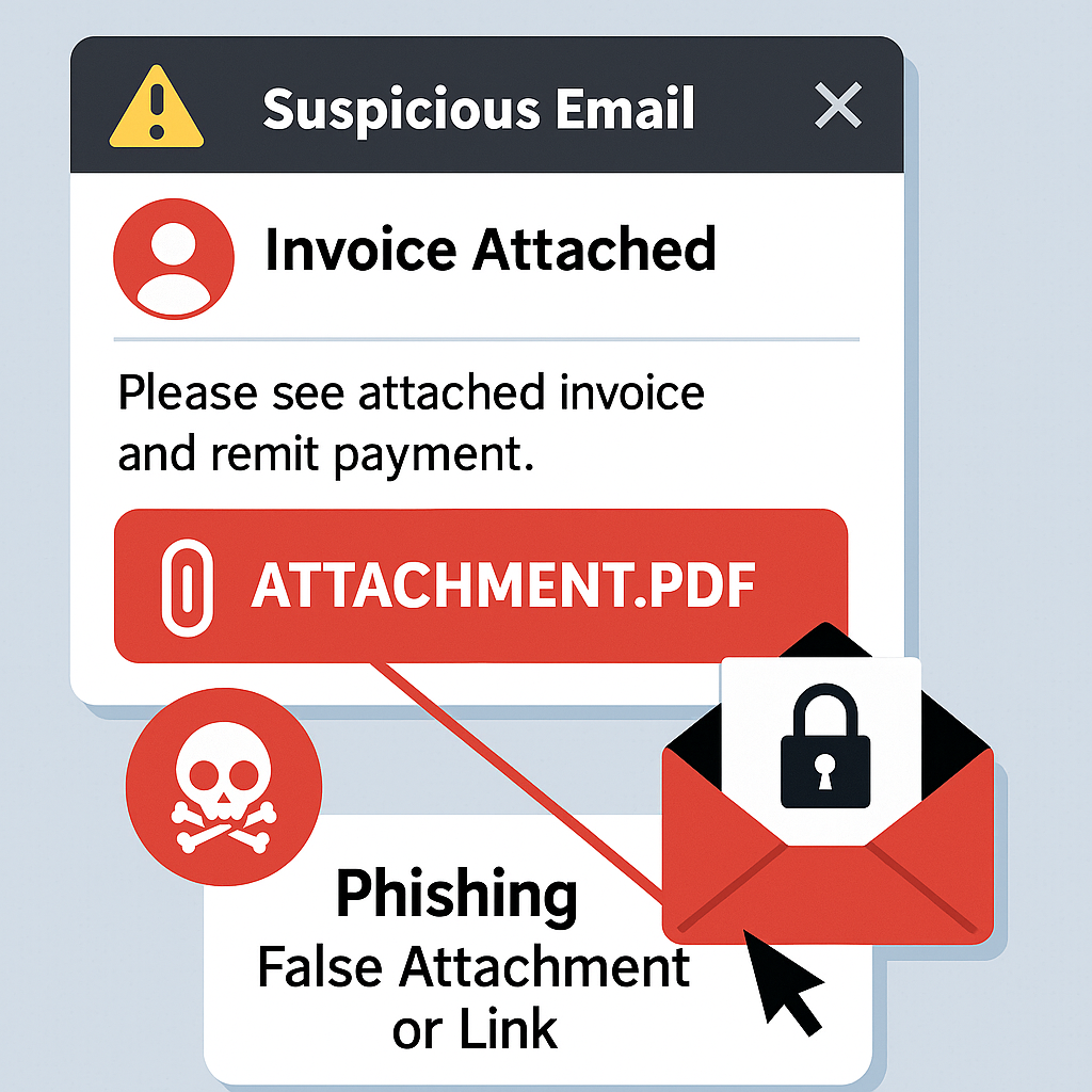 Faux email