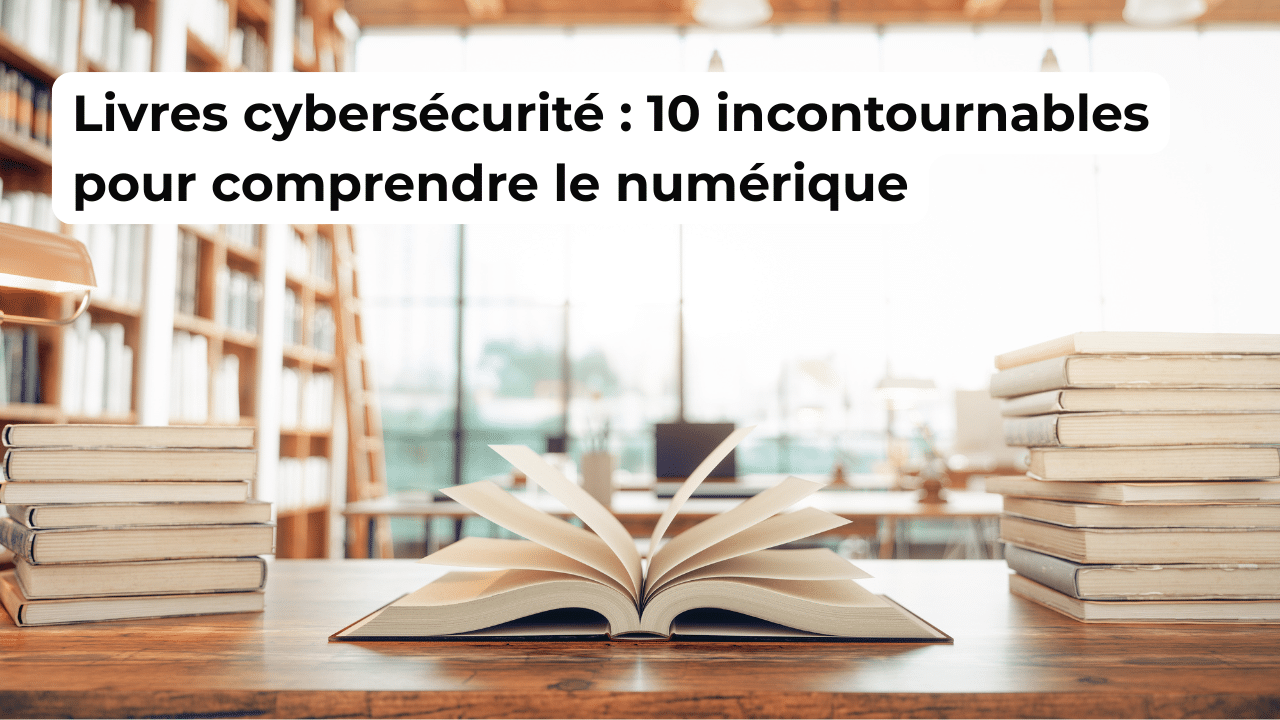 Livres cybersécurité : 10 incontournables pour comprendre le numérique