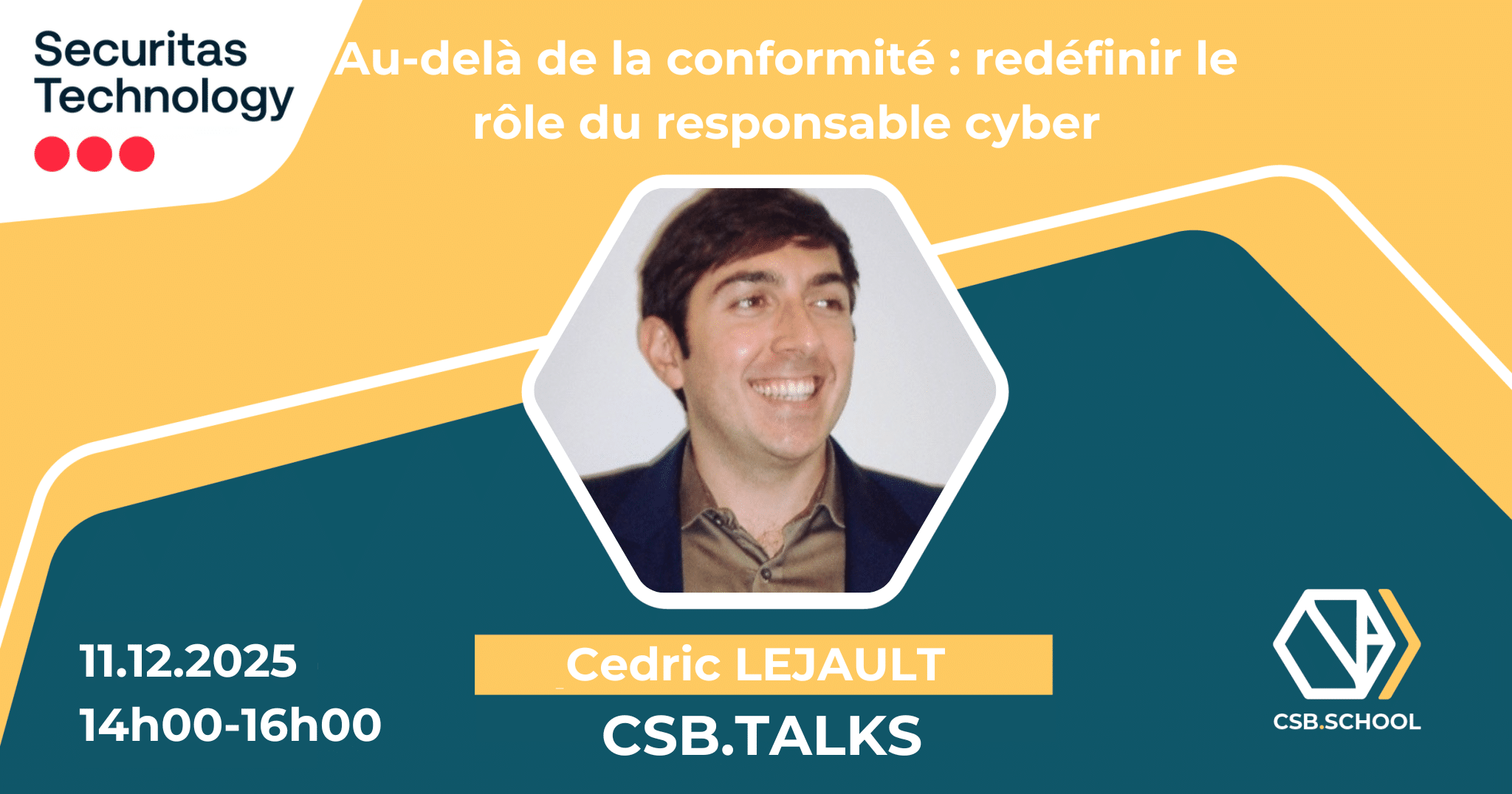 Redéfinir le rôle du responsable cybersécurité : CSB.TALKS