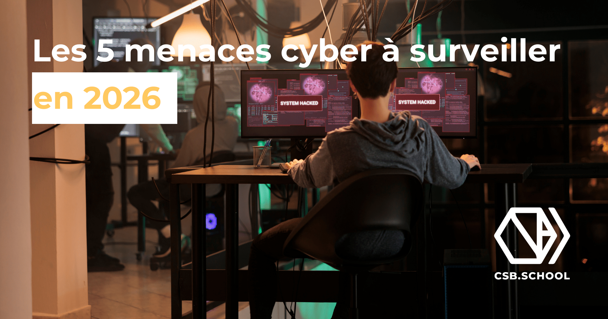 Les 5 menaces cyber à surveiller en 2026