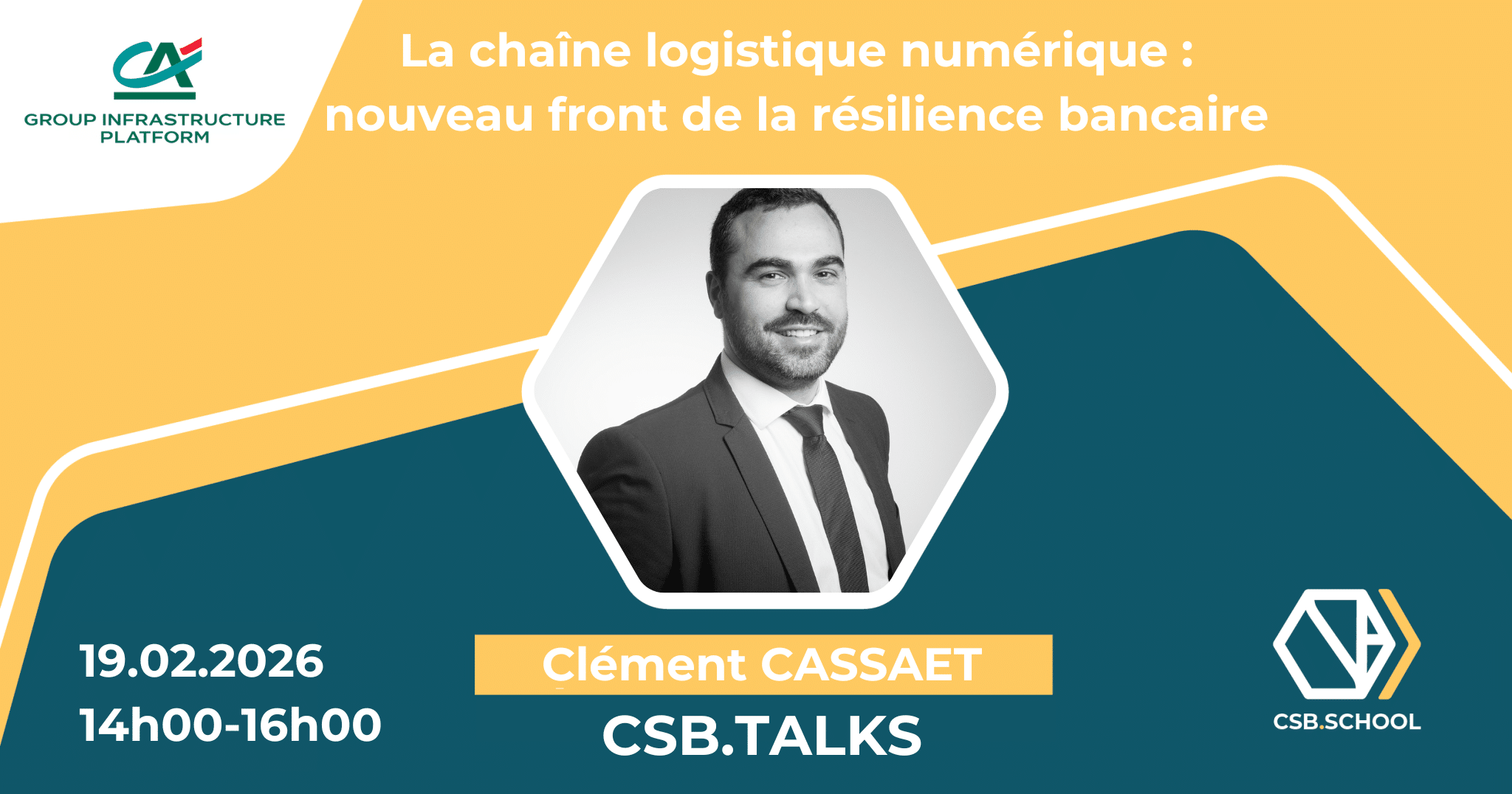 CSB.TALKS Clément Cassaët, CISO de Crédit Agricole Group Infrastructure Platform (CA-GIP)